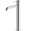 Venice Curved Tower Basin Mixer in Chrome