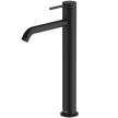 Venice Curved Tower Basin Mixer in Matte Black