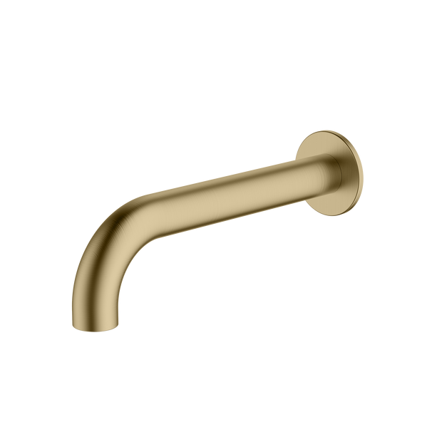 Venice Curved Wall Spout in Classic Gold