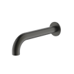 Venice Curved Wall Spout in Gunmetal
