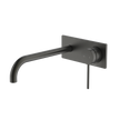 Venice Curved Wall Mixer Set Trim Kit Only in Gunmetal