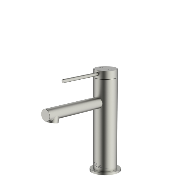 Venice Straight Basin Mixer in Brushed Nickel