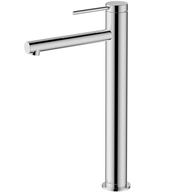 Venice Straight Tower Basin Mixer in Chrome