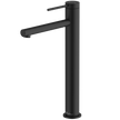 Venice Straight Tower Basin Mixer in Matte Black