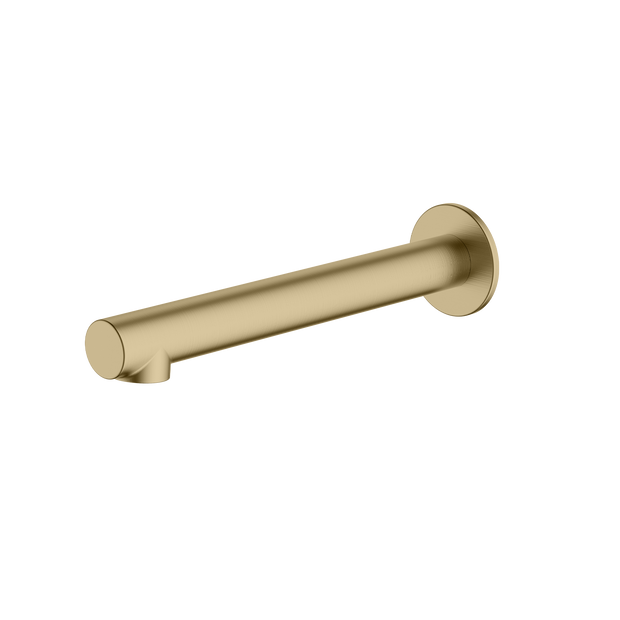 Venice Straight Wall Spout in Classic Gold