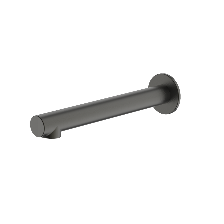 Venice Straight Wall Spout in Gunmetal