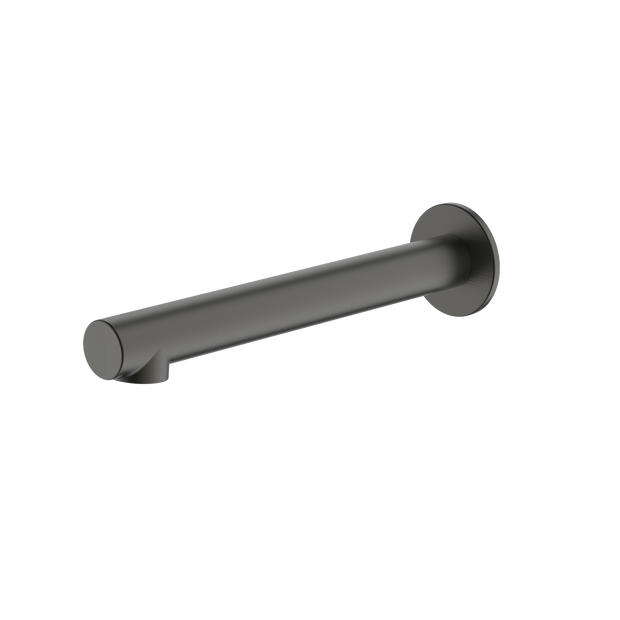 Venice Straight Wall Spout in Gunmetal