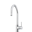 Venice Pull Out Goose Neck Mixer in Chrome