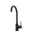 Venice Goose Neck Mixer in Matte Black