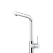 Venice Pull Out Right Angle Mixer in Chrome
