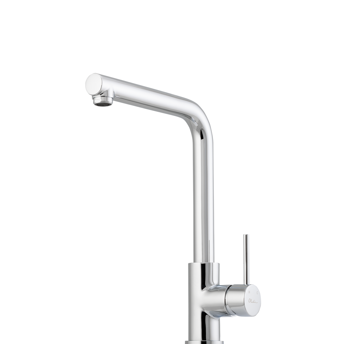 Venice Right Angle Mixer in Chrome