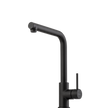 Venice Right Angle Mixer in Matte Black