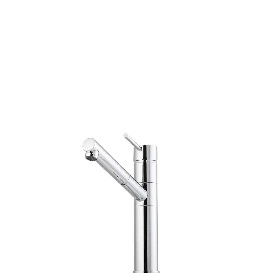 Venice Pull Out Swivel Mixer in Chrome