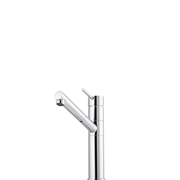 Venice Pull Out Swivel Mixer in Chrome