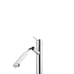 Venice Pull Out Swivel Mixer in Chrome view 2