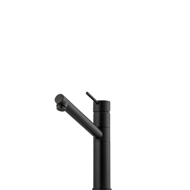 Venice Swivel Mixer in Matte Black