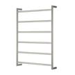 Venice Stainless Steel Heated Towel Ladder in Brushed Nickel