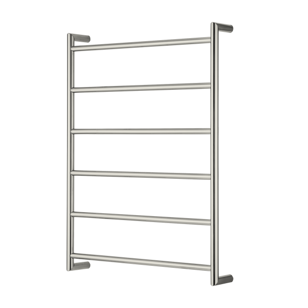 Venice Stainless Steel Heated Towel Ladder in Brushed Nickel