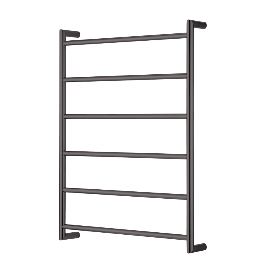 Venice Stainless Steel Heated Towel Ladder in Gunmetal