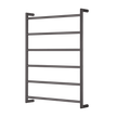 Venice Stainless Steel Heated Towel Ladder in Gunmetal