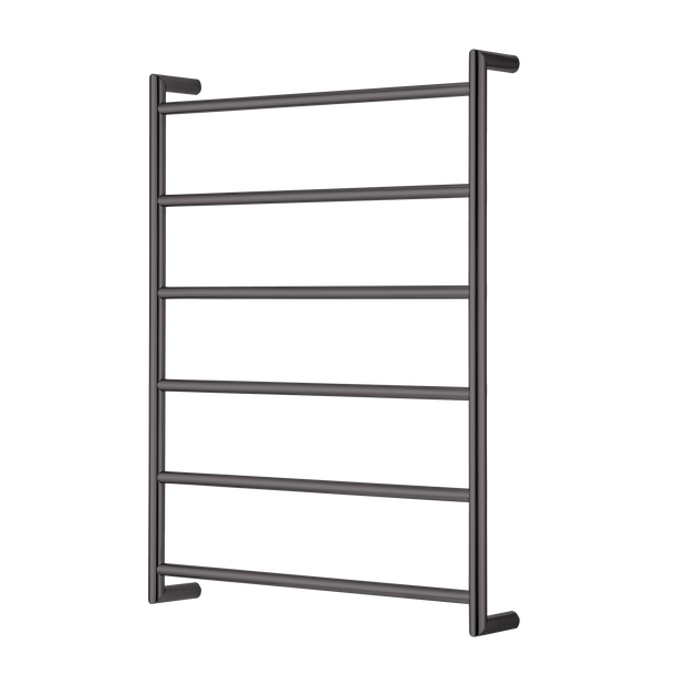 Venice Stainless Steel Heated Towel Ladder in Gunmetal