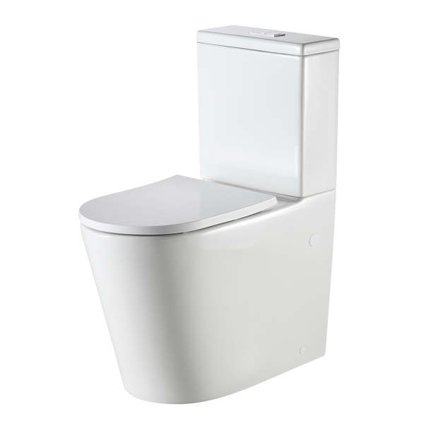 Vienna Comfort Height Back To Wall Toilet Suite