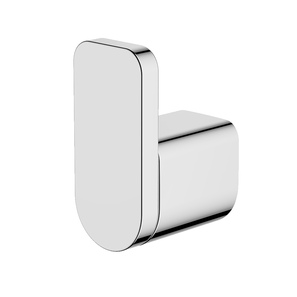 Vela Robe Hook in Chrome