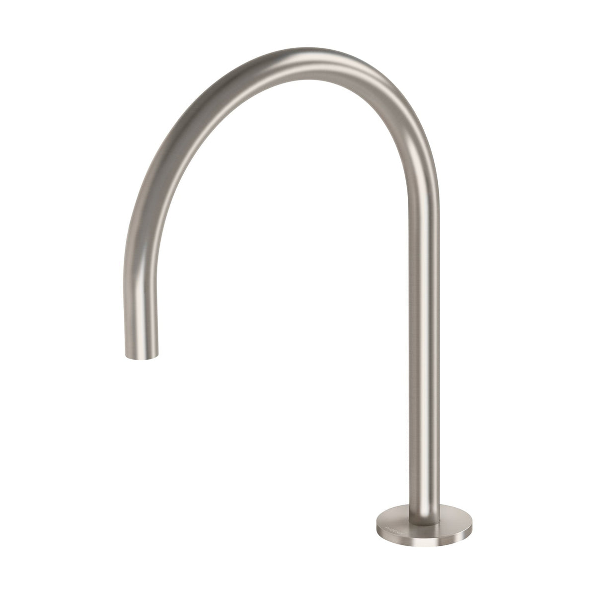Vivid Slimline Hob Sink Mixer Brushed Nickel 220mm