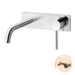 Vivid Slimline SwitchMix Wall Basin/Bath Mixer Set 180mm Trim Kit Only
