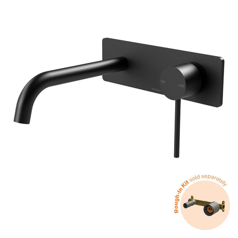 Phoenix Vivid Slimline SwitchMix Wall Basin/Bath Mixer Set 180mm Trim Kit Only
