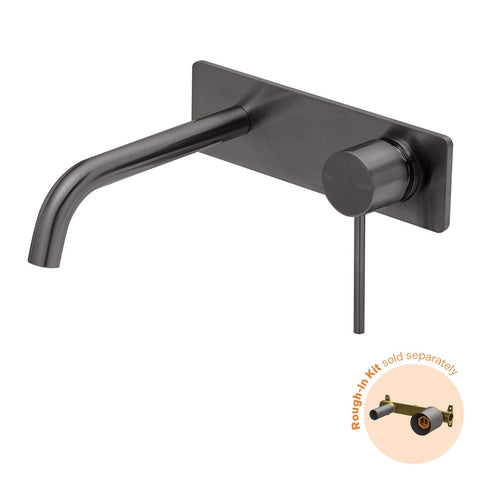 Phoenix Vivid Slimline SwitchMix Wall Basin/Bath Mixer Set 180mm Trim Kit Only