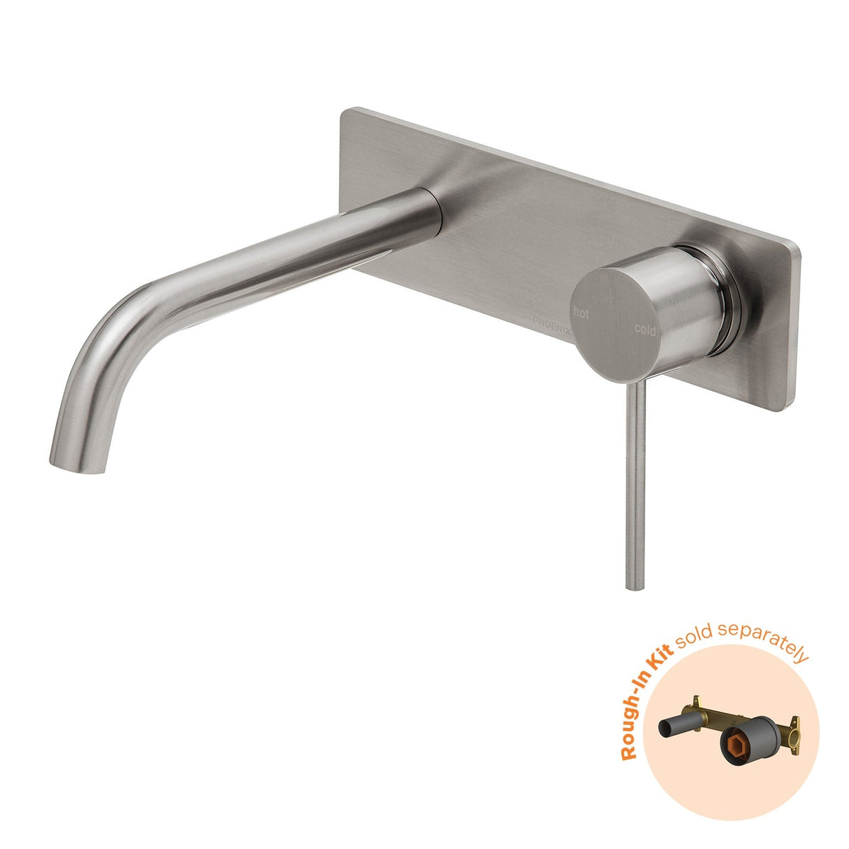 Vivid Slimline SwitchMix Wall Basin/Bath Mixer Set 230mm Trim Kit Only