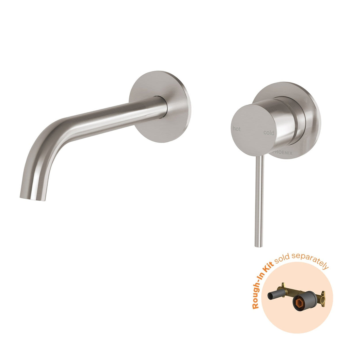 Vivid Slimline SwitchMix Wall Basin/Bath Mixer 60mm Trim Kit Only