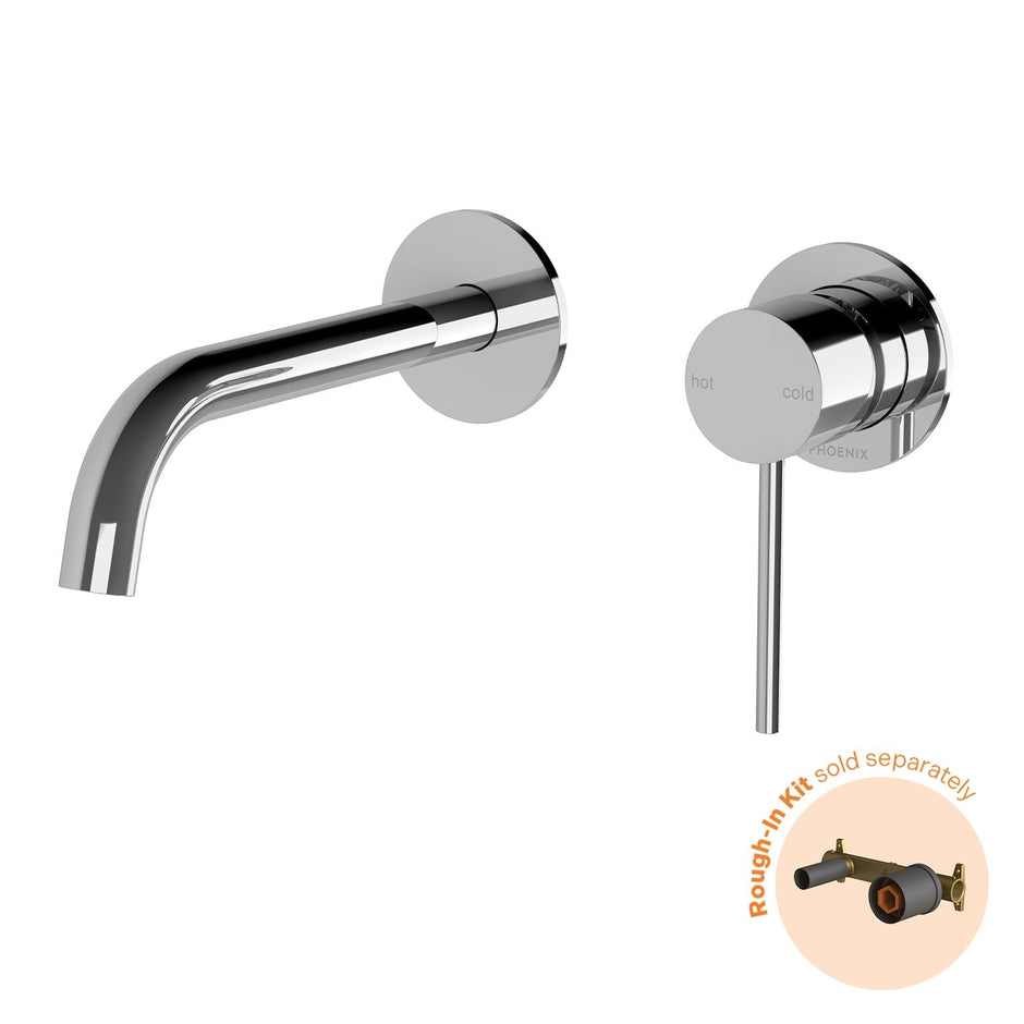 Vivid Slimline SwitchMix Wall Basin/Bath Mixer 60mm Trim Kit Only