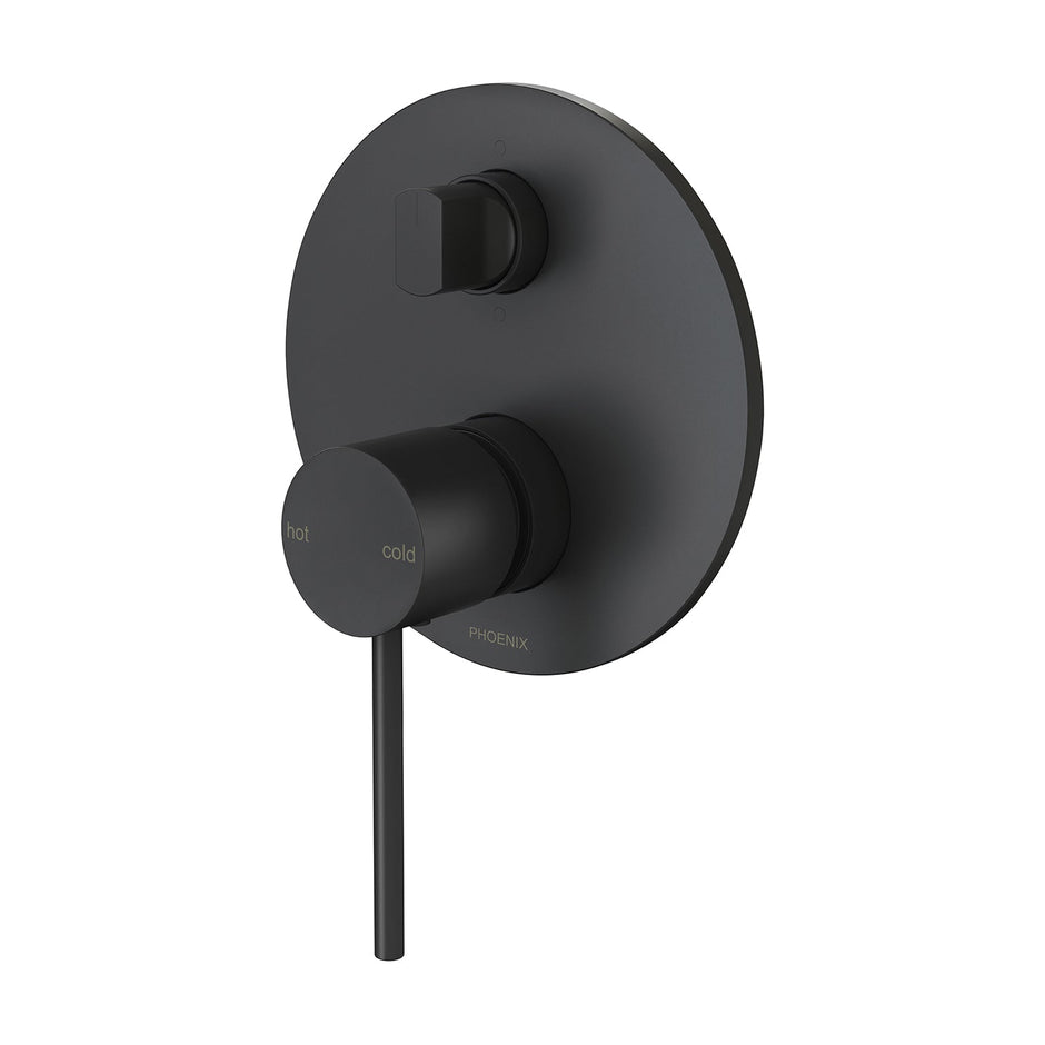 Vivid Slimline Switch/Mix Shower/Bath Diverter Mixer Complete Kit