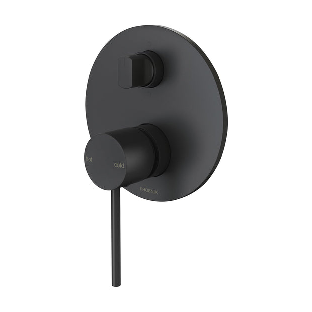 Vivid Slimline Switch/Mix Shower/Bath Diverter Mixer Complete Kit