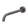 Vivid Slimline Wall Basin Spout 230mm Curved