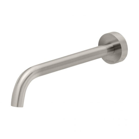 Phoenix Vivid Slimline Wall Basin Spout 230mm Curved