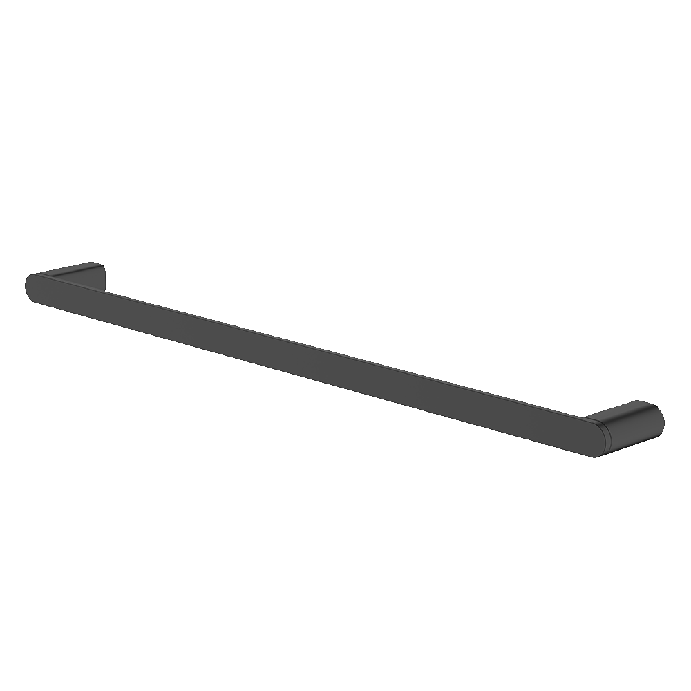 Vela 600mm Towel Rail in Black