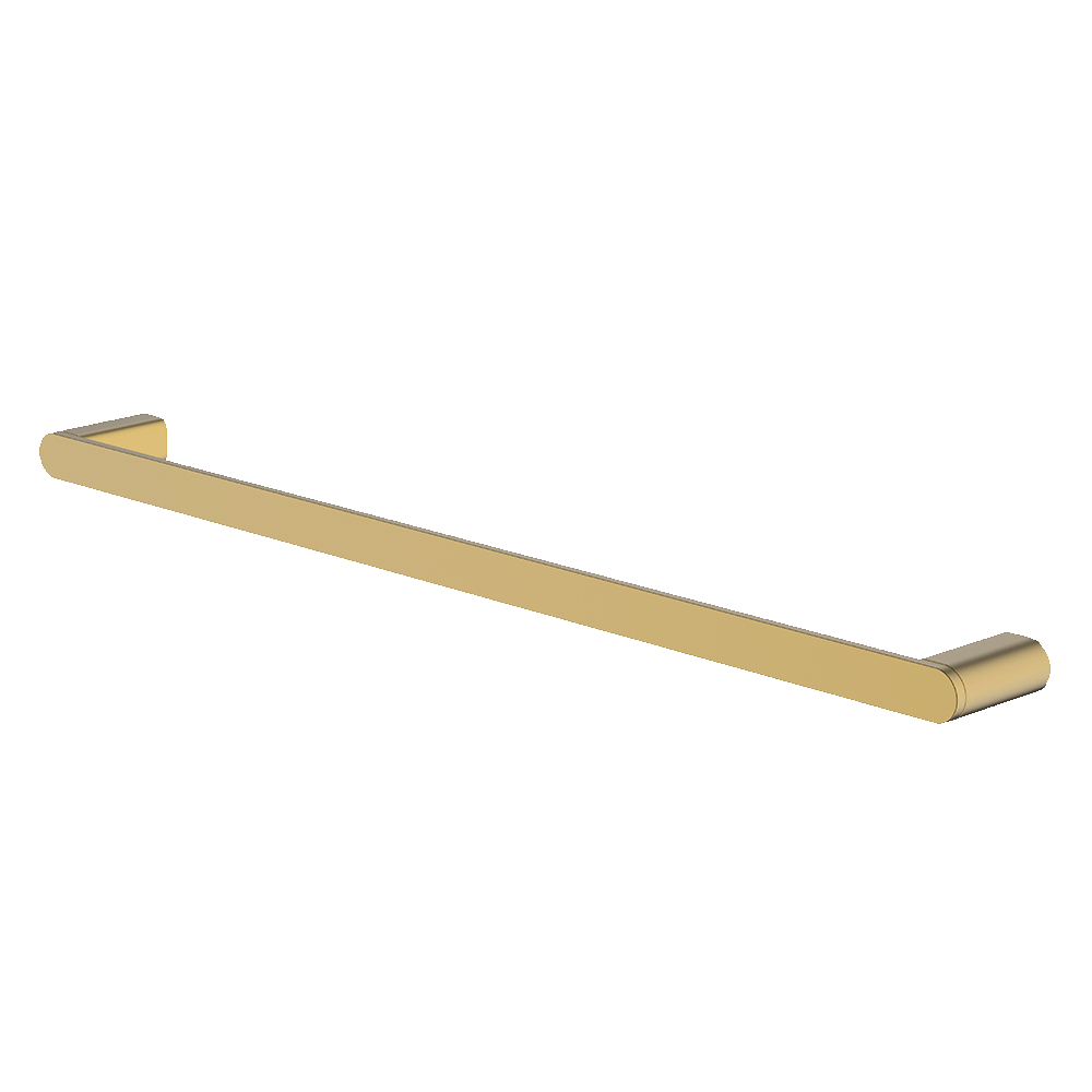 Vela 600mm Towel Rail in Brushed Brass