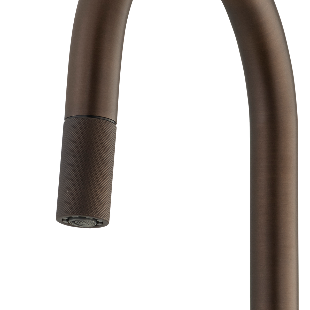 Vilo Goose Neck Pull Out Mixer in Antique Bronze view 5