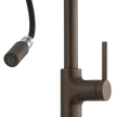 Vilo Goose Neck Pull Out Mixer in Antique Bronze view 3