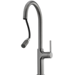 Vilo Goose Neck Pull Out Mixer in Gunmetal view 2