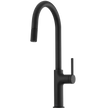Vilo Goose Neck Pull Out Mixer in Matte Black