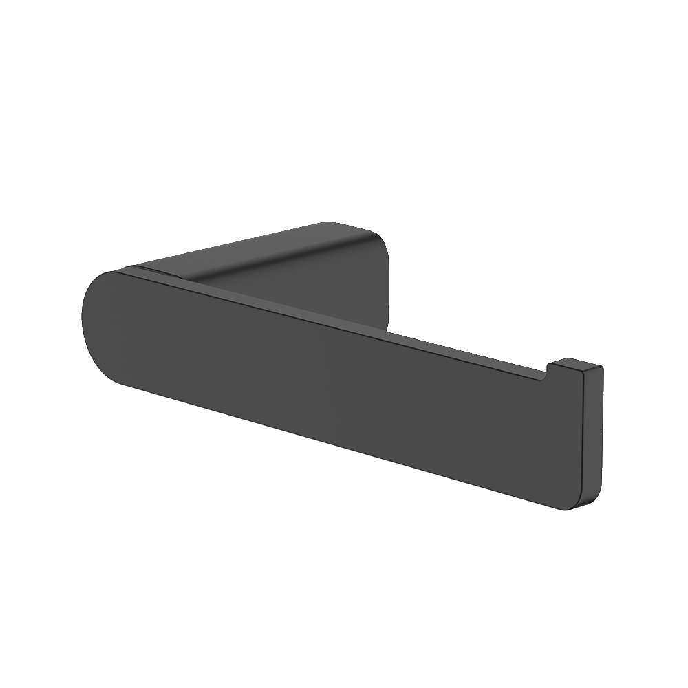 Vela Toilet Roll Holder in Black