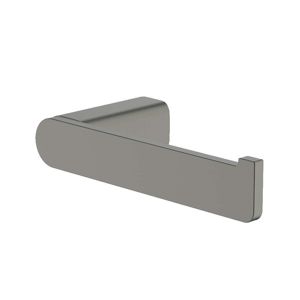 Vela Toilet Roll Holder in Gun Metal