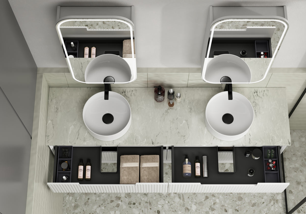 Vienna LED Shaving Cabinet