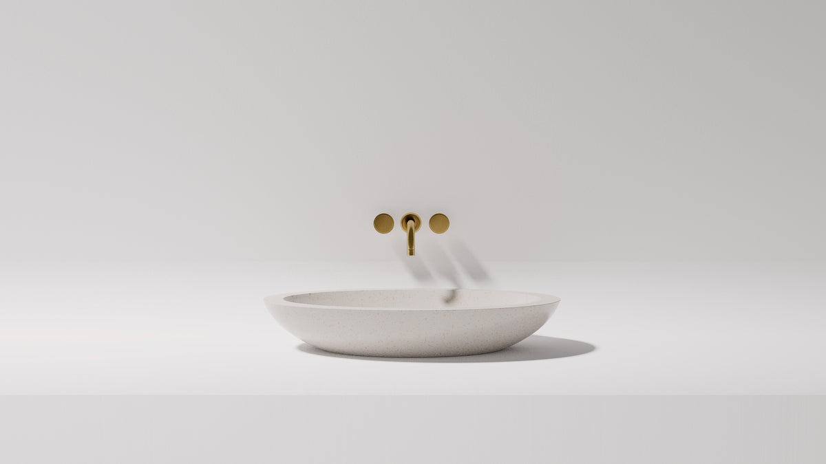 Pietra Bianca Vivian Above Counter Basin