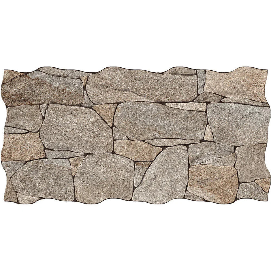 Vulcano Beige Stone Look Porcelain Tiles tile