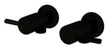 Round Washing Machine Stops 1/4 Turn - matte-black